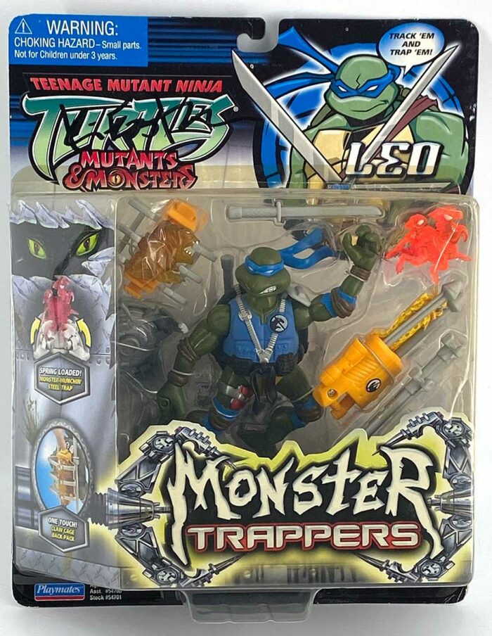 Playmates Toys 2005 TMNT Monster Trappers – Leo – SIGNED