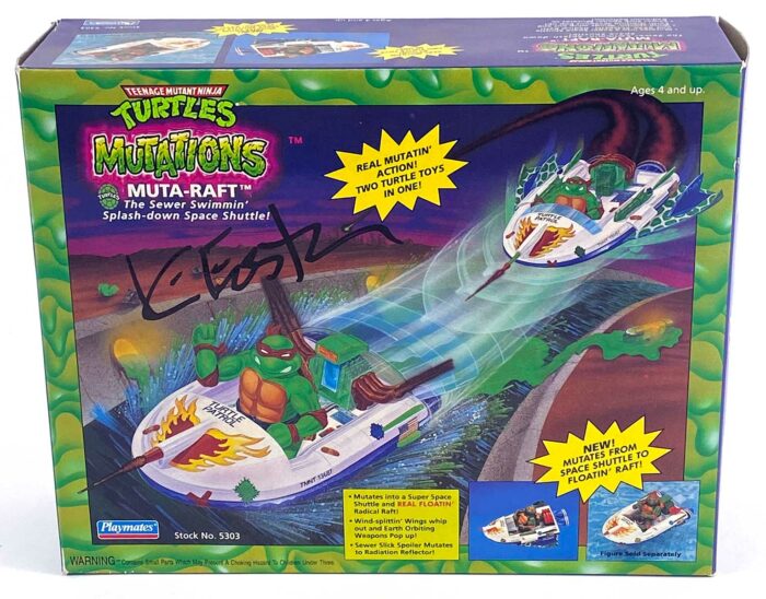 MUTA-RAFT 1992 Toy – Signed by Kevin