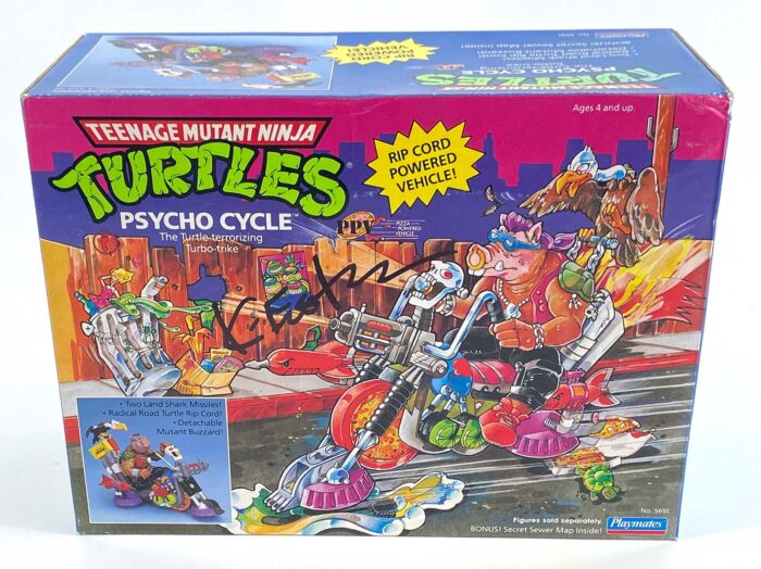 1990 PSYCHO CYCLE Toy – Signed by Kevin