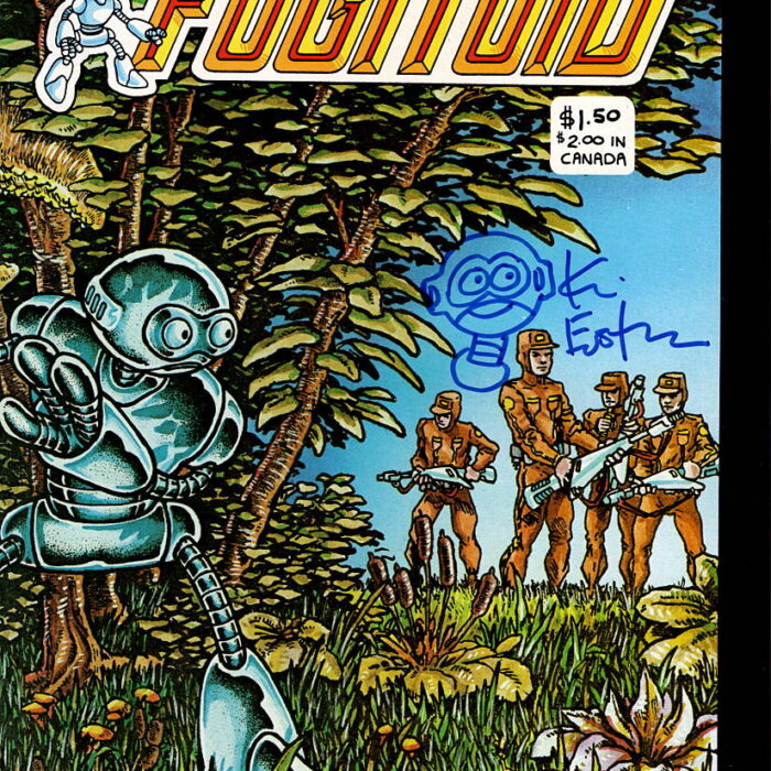 Fugitoid #1, 1985 Signed with Remarque on Cover – Back In Stock!!!!!