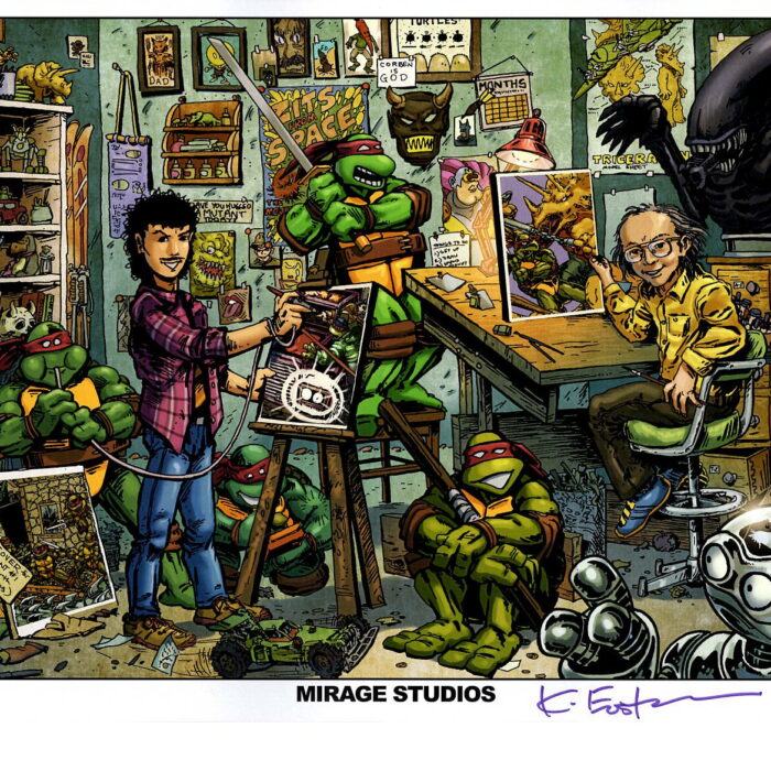 Mirage Studios Signed Print
