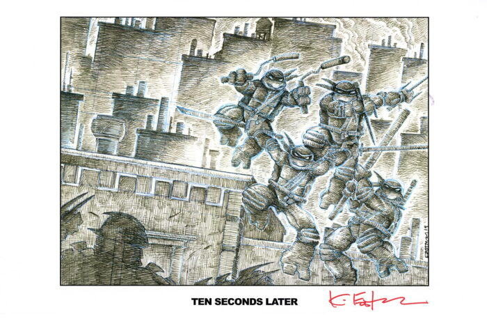 TEN SECONDS LATER – Signed Print
