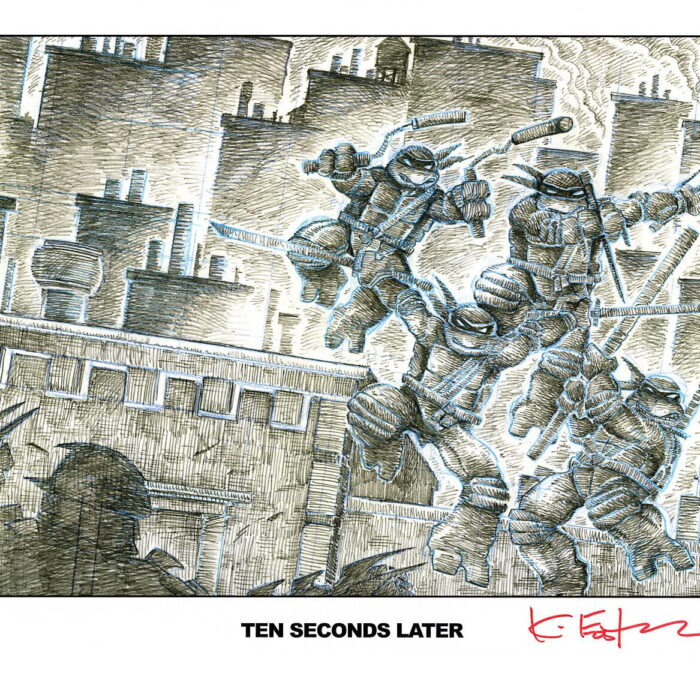 TEN SECONDS LATER – Signed Print