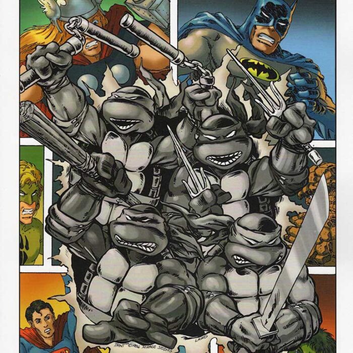 Amazing Heroes – Signed Print