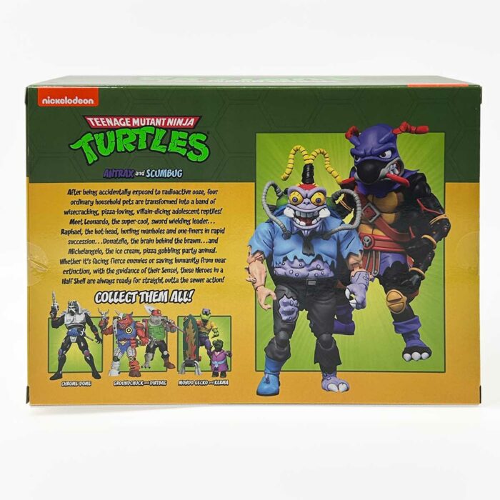 NECA TMNT Antrax and Scumbug – Slightly Dinged and Dented
