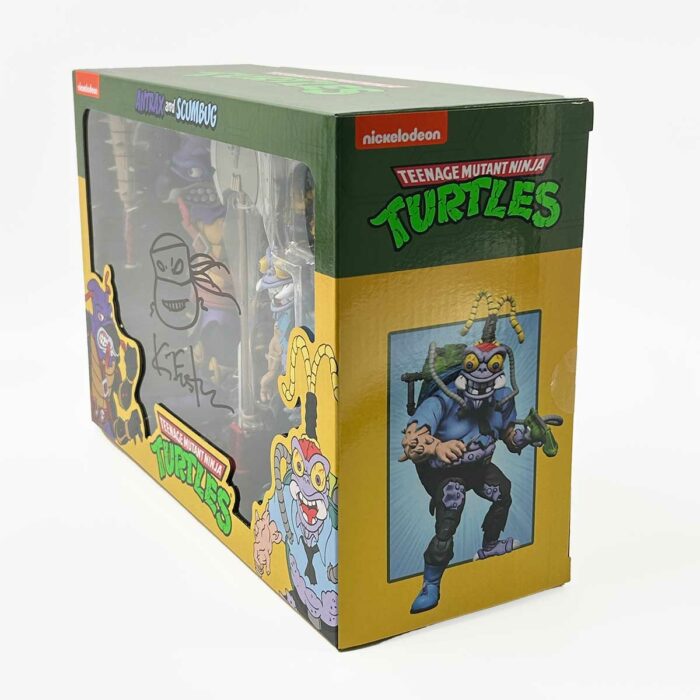 NECA TMNT Antrax and Scumbug – Slightly Dinged and Dented