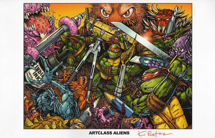 Artclass Aliens – Signed Print
