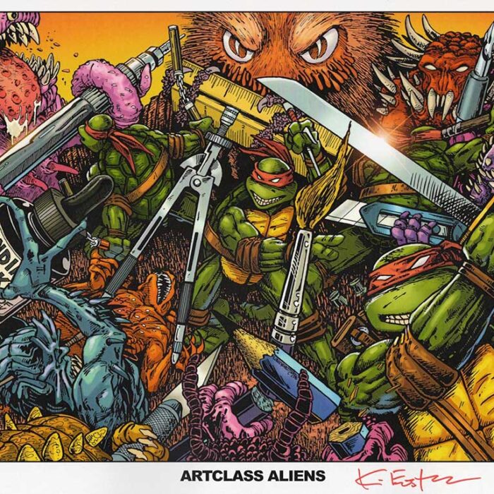 Artclass Aliens – Signed Print