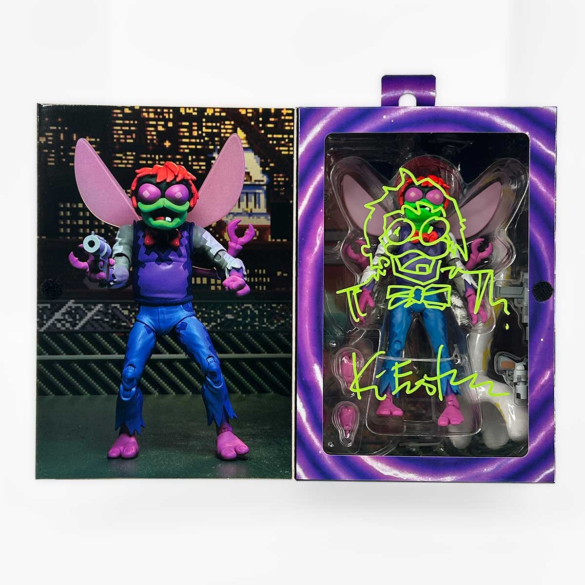 More New Stunning NECA/Loyal Subjects Figures - Signed and Sketched