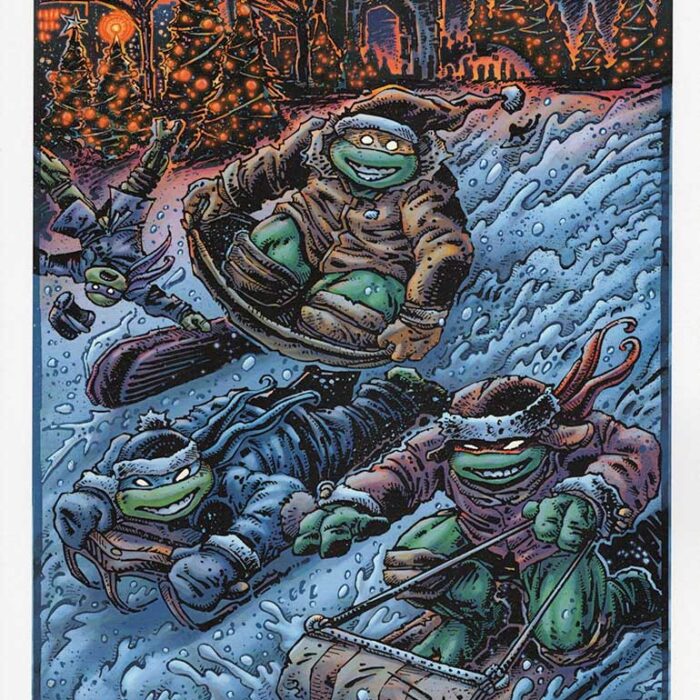 Downhill Daredevils  – Signed Print