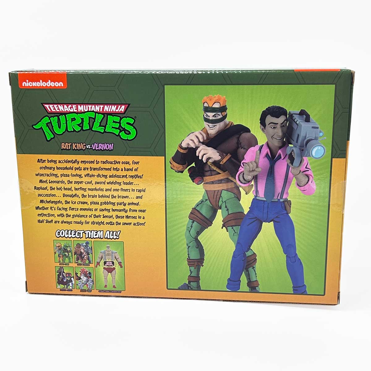 Teenage Mutant Ninja Turtles - Rat King and Vernon Fenwick 2-Pack