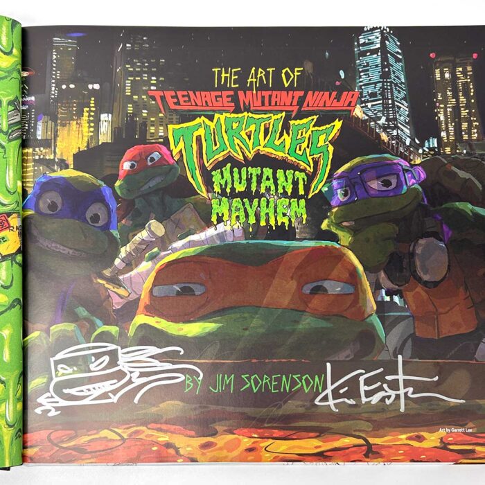 Shellebrating 35 Years of TMNT Movies with stunning Signed Hardcover and Vintage 1990 Movie Adaptation
