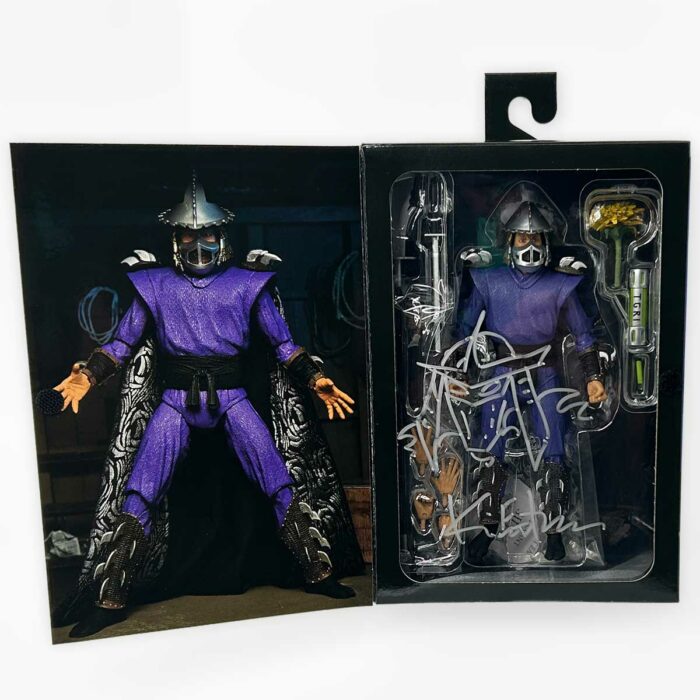 NECA – TMNT – Ultimate Shredder with Headsketch Remarque