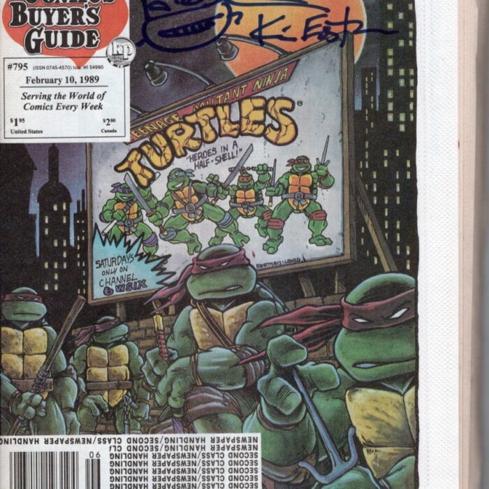 Comics Buyer’s Guide, Issue #795 – Special Turtles Issue – SIGNED