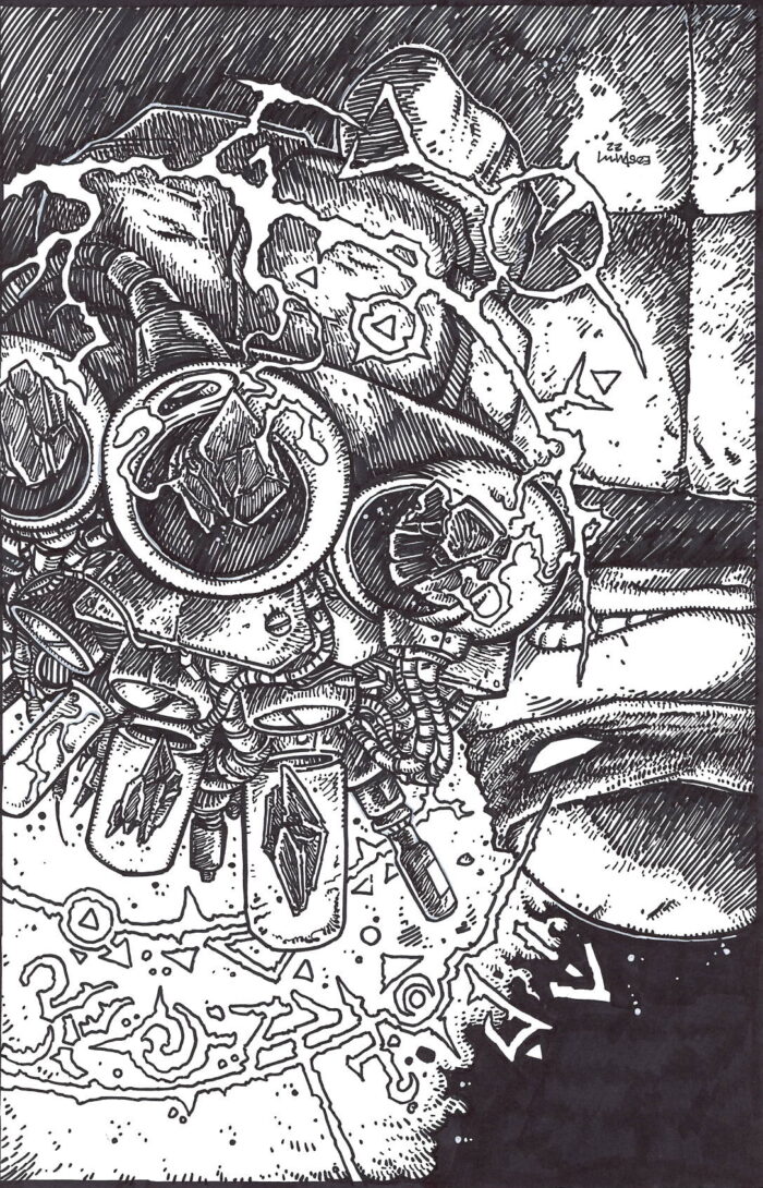 TMNT Issue 136 Original Art – Donatello