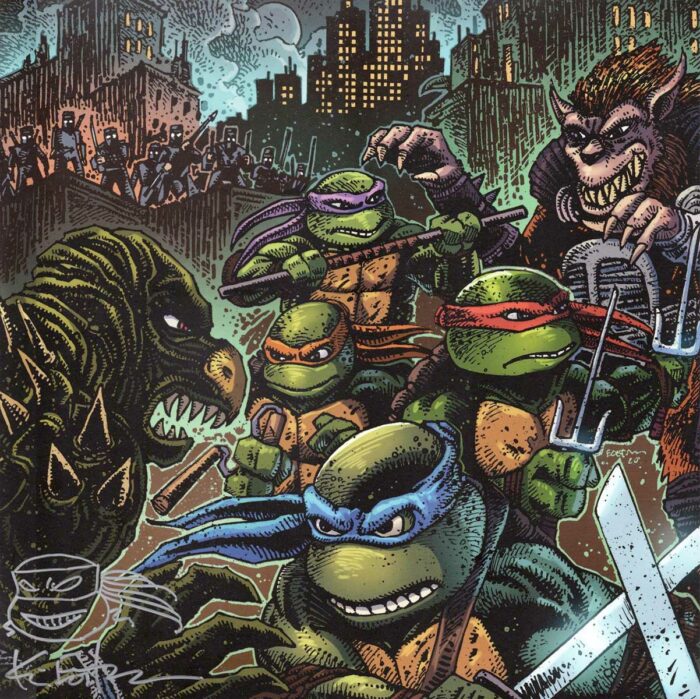 Teenage Mutant Ninja Turtles Part II: The Secret of the Ooze – SIGNED LP with BONUS Official TMNT Magazine