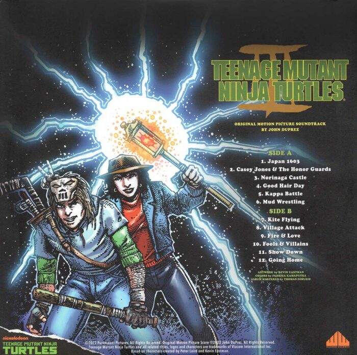 Teenage Mutant Ninja Turtles Part III – SIGNED LP