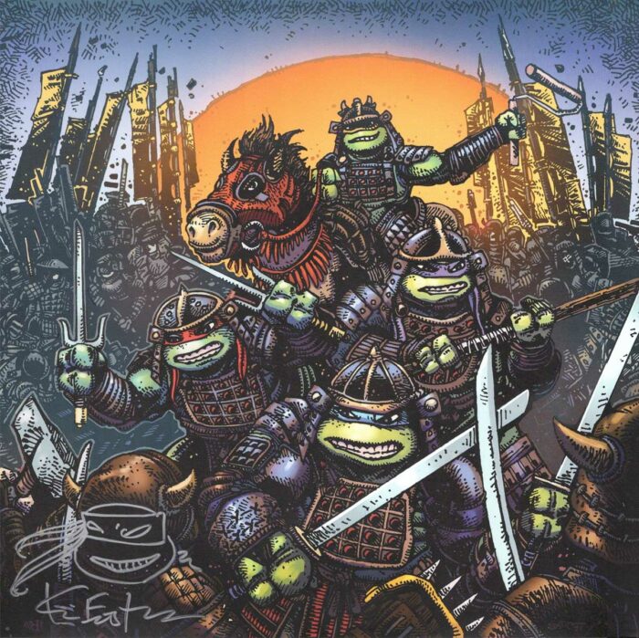 Teenage Mutant Ninja Turtles Part III – SIGNED LP