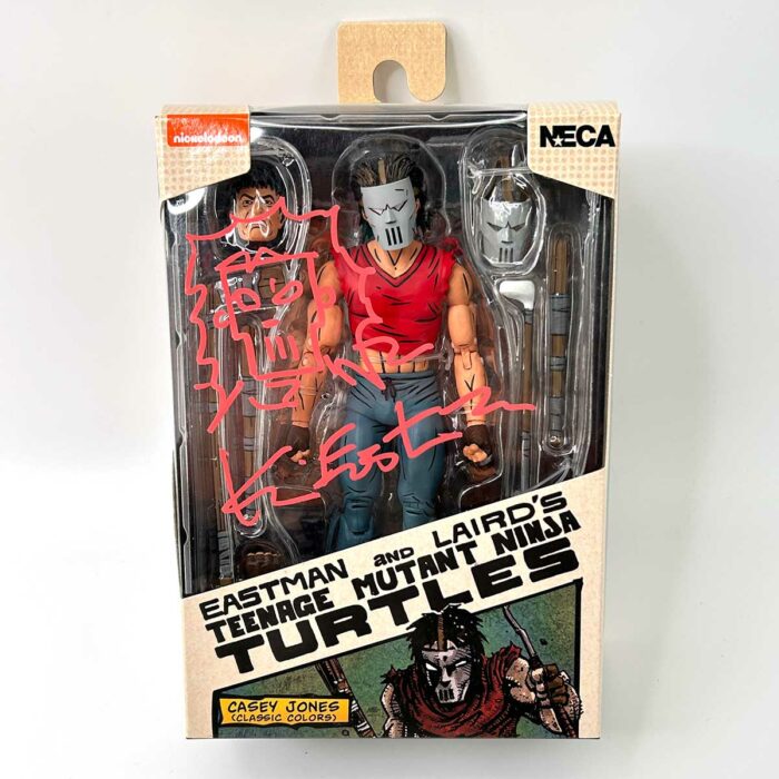 TMNT (Mirage Comics) CASEY – Eastman Designed with Stunning Signed Sketch and Hologram Label