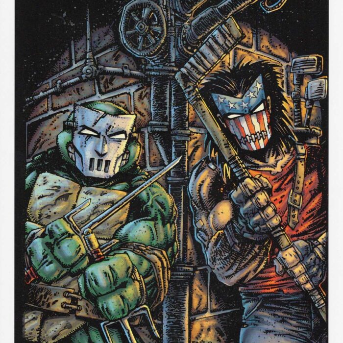Casey Jones Squared  – Signed Print