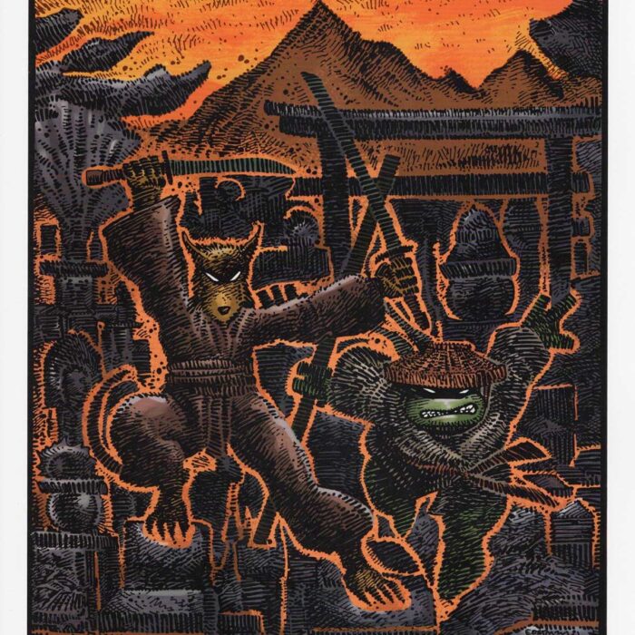 Father and Son – Stunning Signed Print