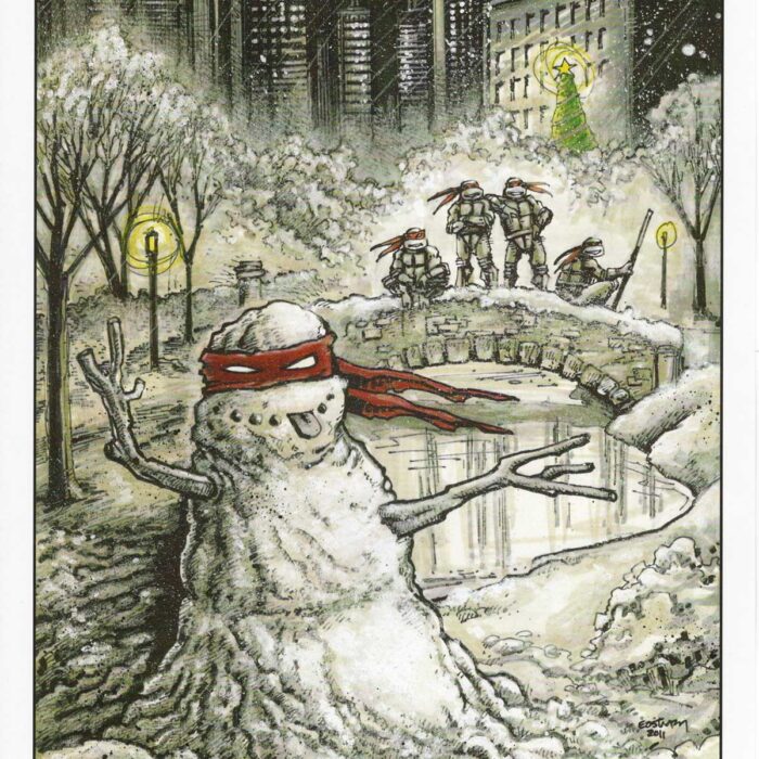 Snow Ninja – Signed Print
