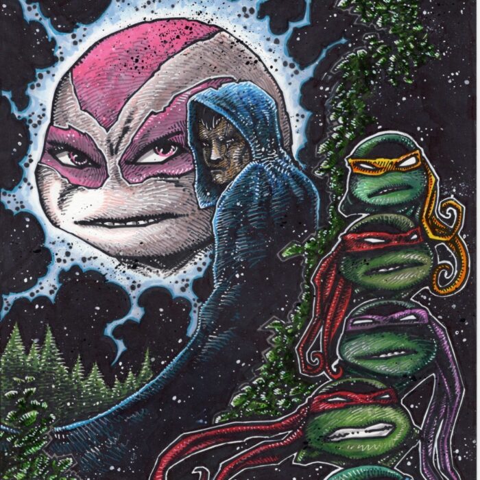 Issue 118 Original Art – STUNNING FULL COLOR ORIGINAL PAINTING