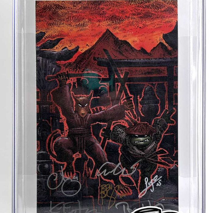 Custom Kevin Eastman Signature Book Stands