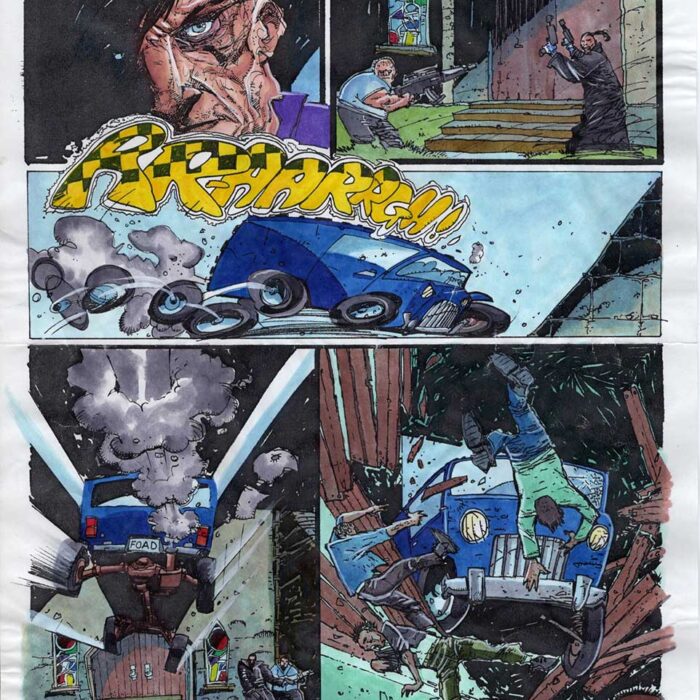 BODYCOUNT Original Hand Colored Art – SIGNED Just $200