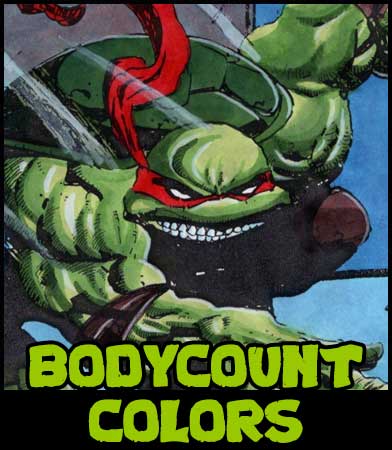 Original Hand Colored TMNT BODYCOUNT Art now available for Sale