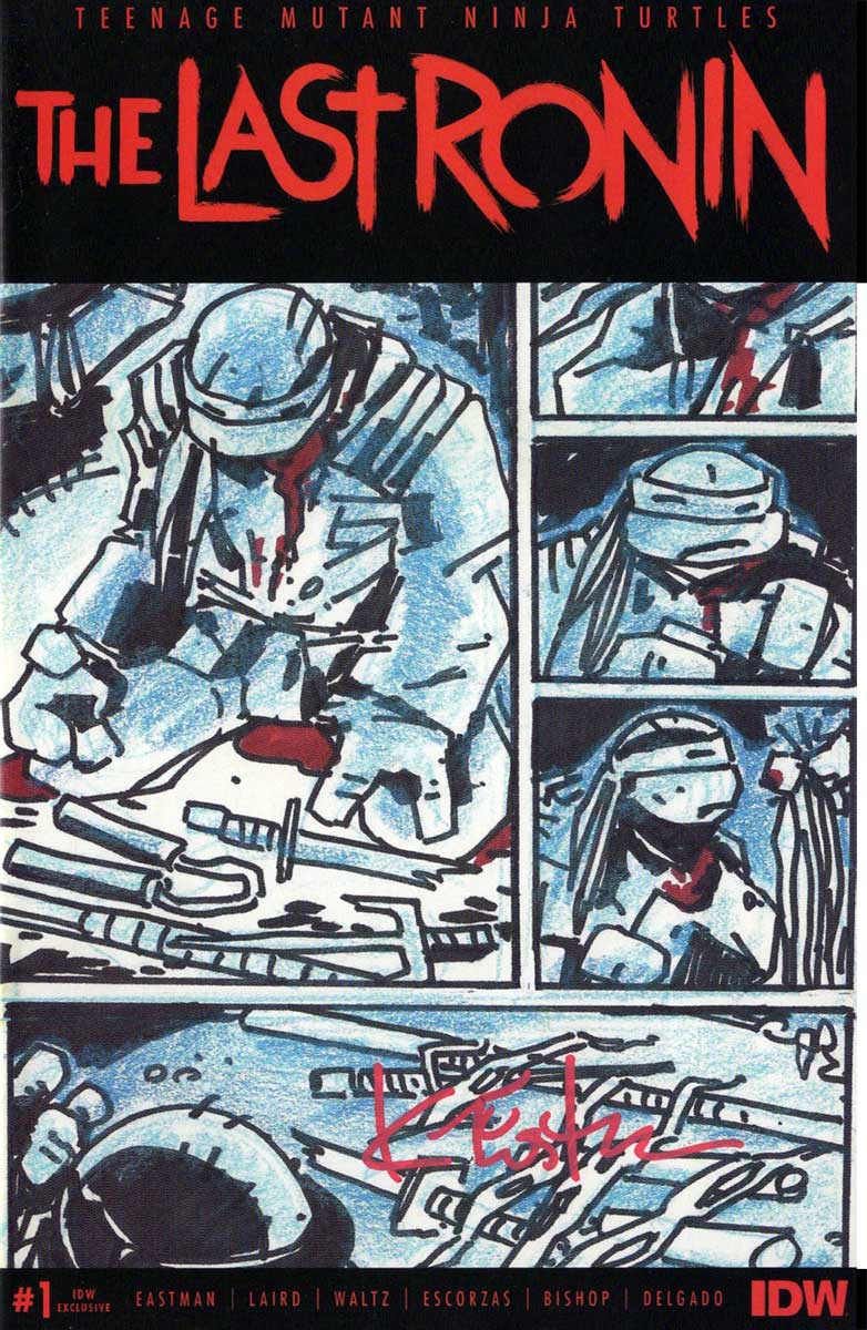 Read more about the article TMNT: The Last Ronin  2023 Re Issues featuring Kevin’s Original Art Covers – SIGNED by Kevin