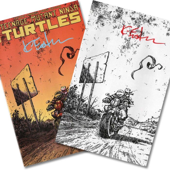 TMNT Issue 144 Set of 2 Covers – Stunning Art – SIGNED