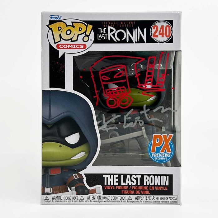 Pop! Comics TMNT Last Ronin PX Vinyl Figure Signed with Remarque