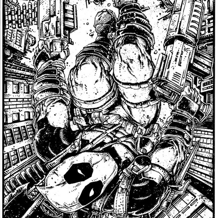 DEADPOOL 1 Art Original Art SIGNED