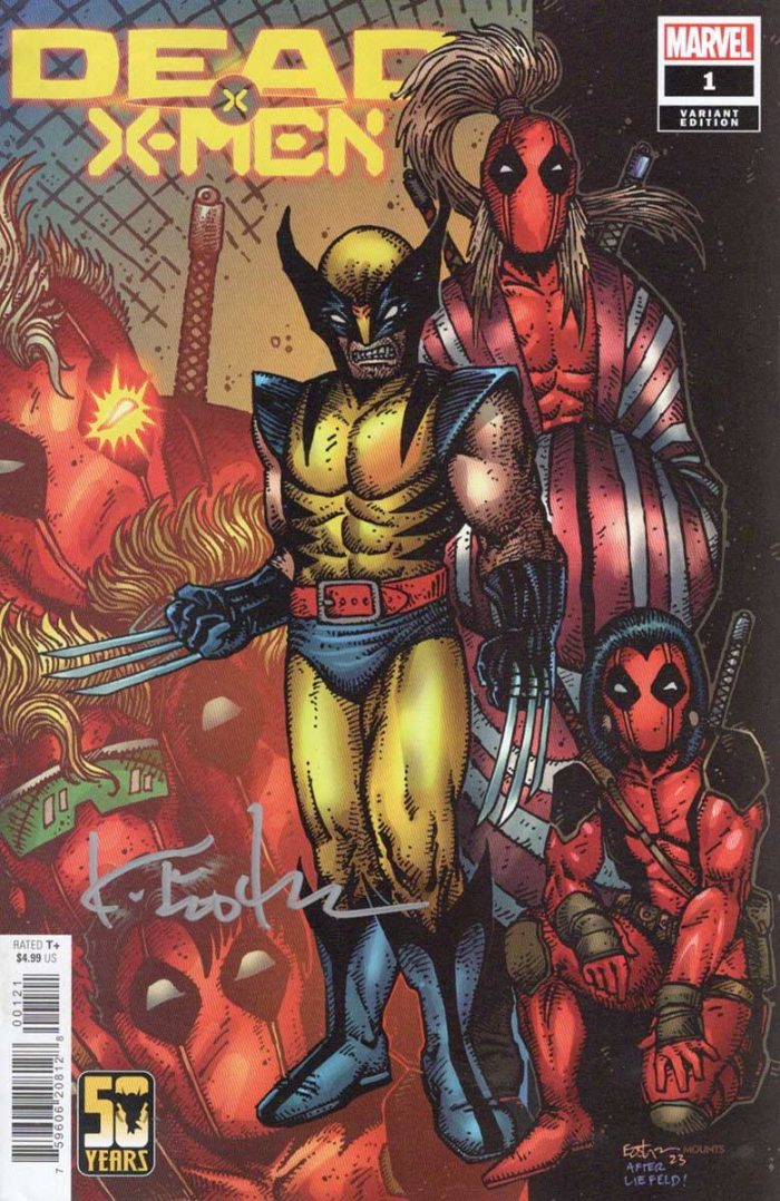 Dead X-Men 1 Wolverine Eastman Cover VARIANT 2024 MARVEL COMICS – SIGNED