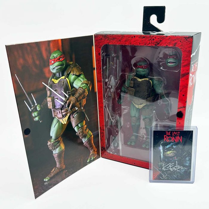 TMNT Ultimate Last Ronin Ultimate RAPHAEL with Signed COA and Hologram Label