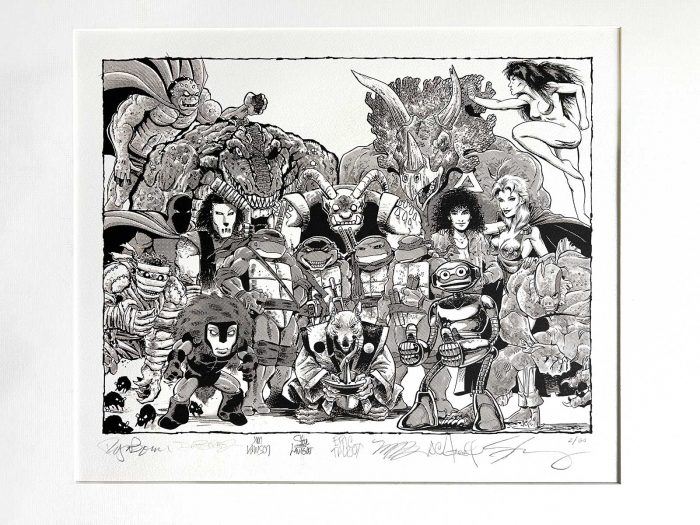 Very Hard to Find, Limited Edition Signed Mirage Studios Print