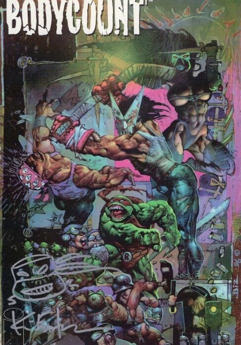 BODYCOUNT Softcover Edition Signed with Remarque by Kevin