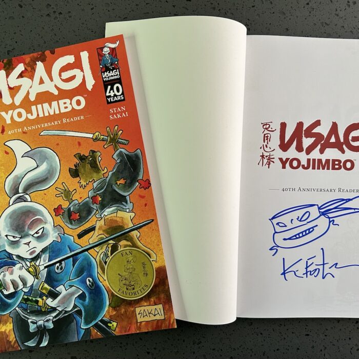 Usagi Yojimbo 40th Anniversary Reader – Foreward and SIGNED by Eastman