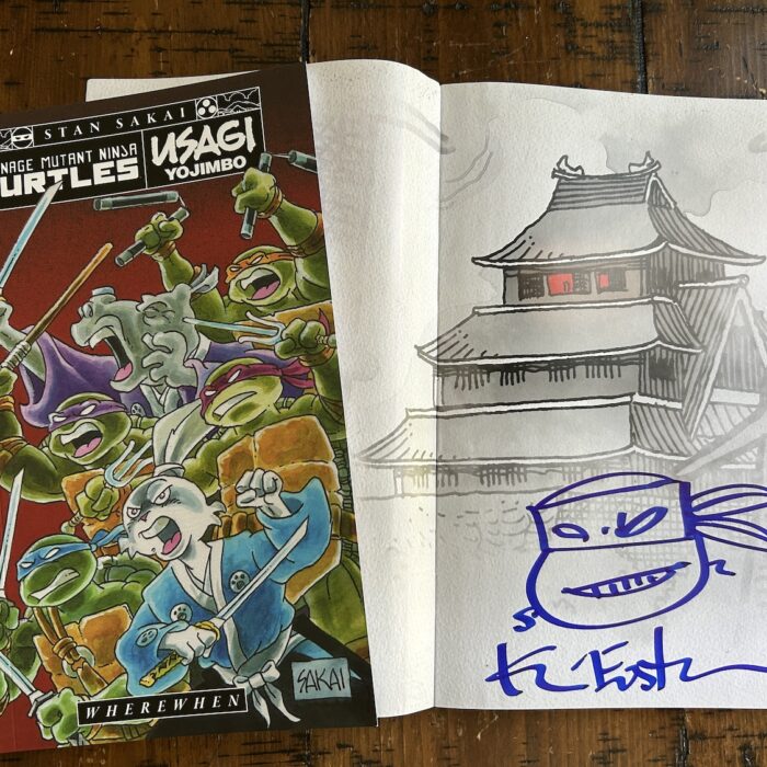 Usagi Yojimbo WHEREWHEN SIGNED by Eastman