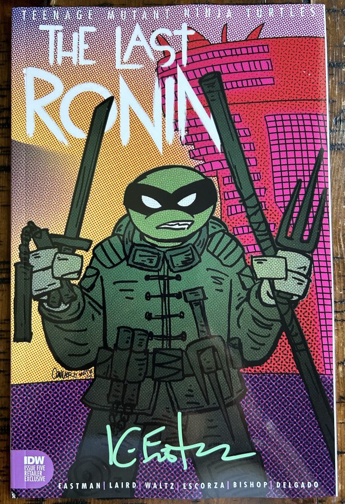 The Last Ronin issue 5, SIGNED TMNT:A Collection