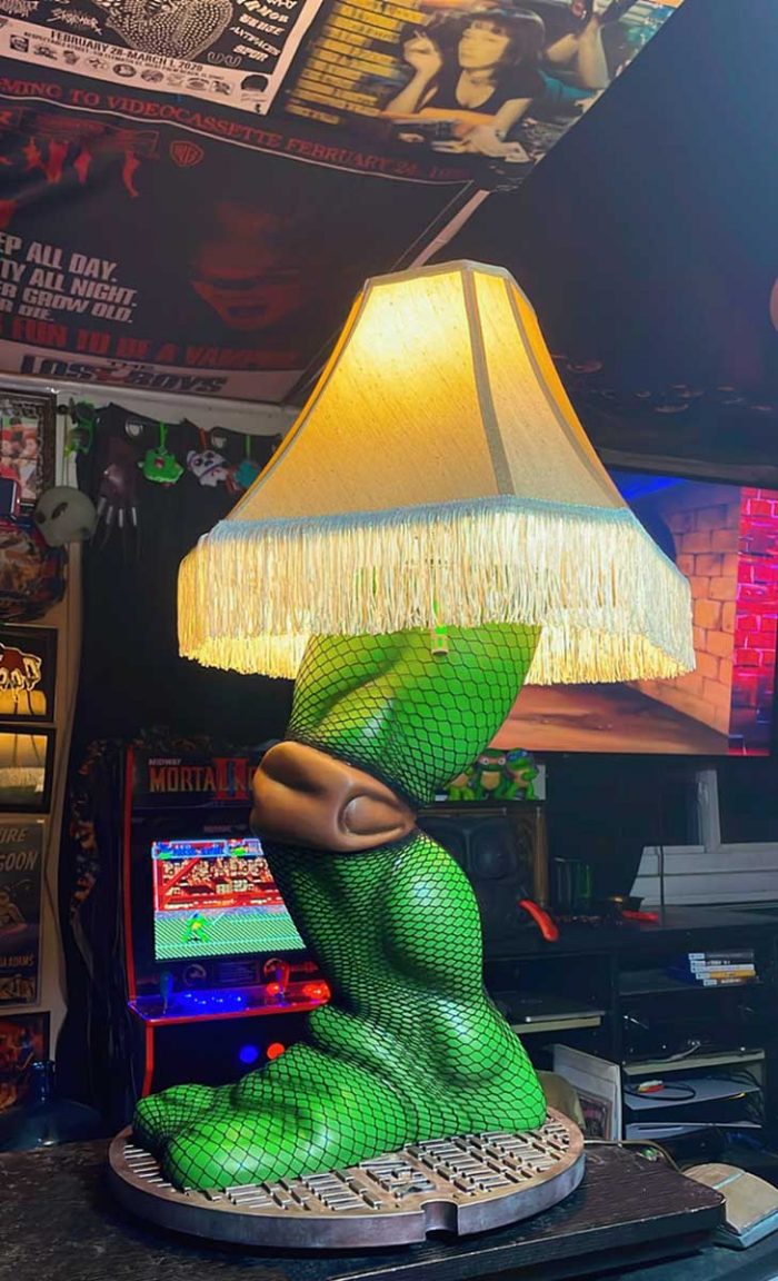 Preorder: SIGNED Turtle Leg Lamp Early Bird Special