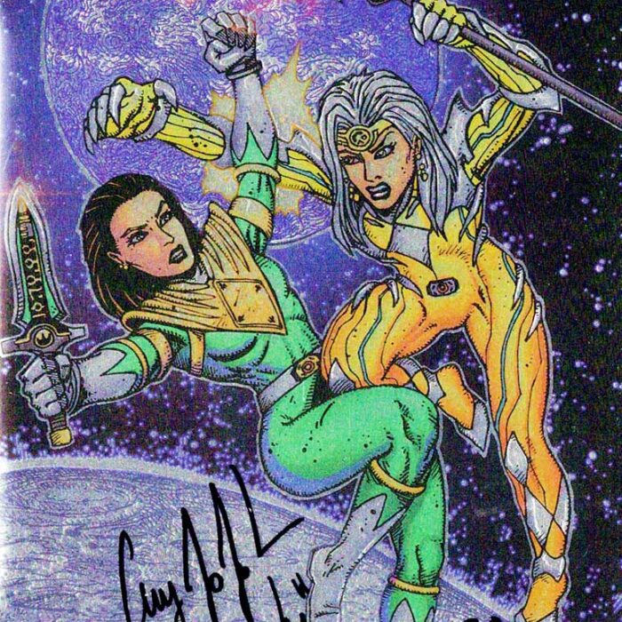 Mighty Morphin Power Rangers: The Return Eastman Foil Virgin Variant SIGNED