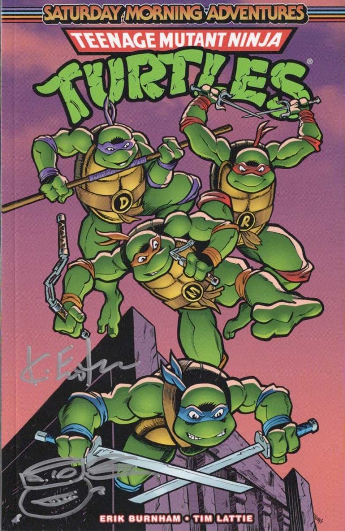 TMNT Saturday Morning Adventures SIGNED with Headsketch – Just $30