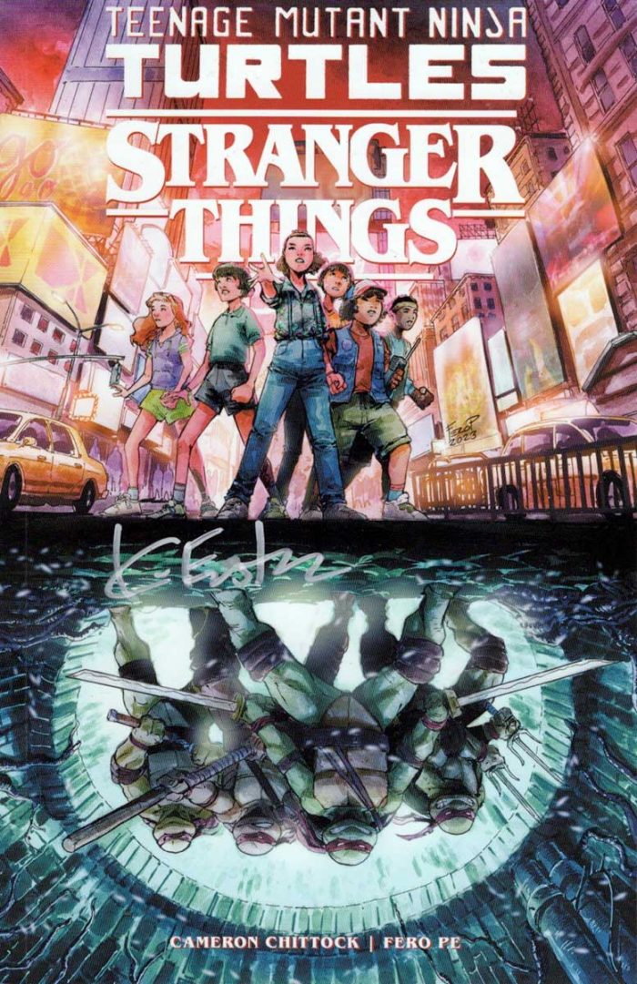 TMNT Stranger Things TPB Eastman Signed – Back In Stock!!!