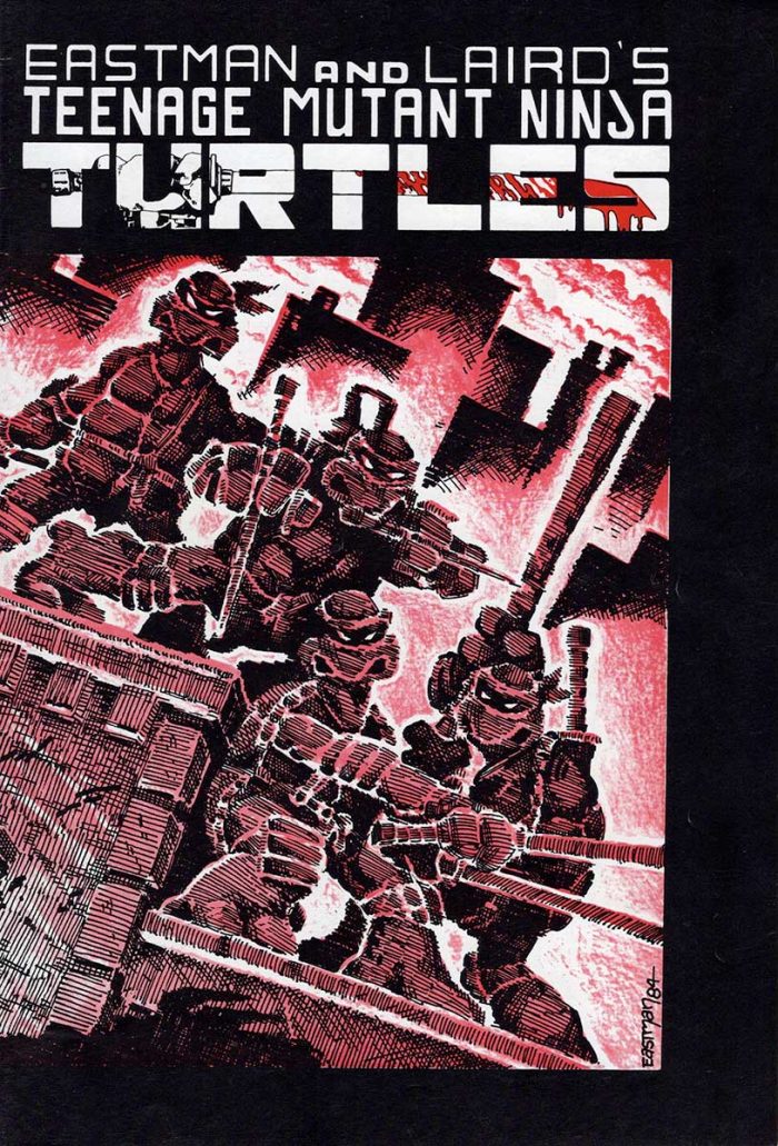 TMNT #1 First Printing with Signed Certificate of Authenticity