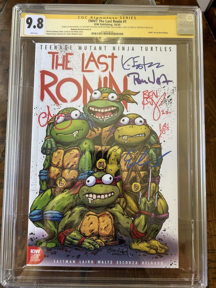 TMNT: The Last Ronin #1 Roiland Variant Cover A – CGC Graded 9.8