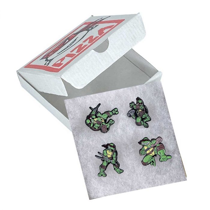 1984/85 Kevin Eastman Designed TMNT Pin Set