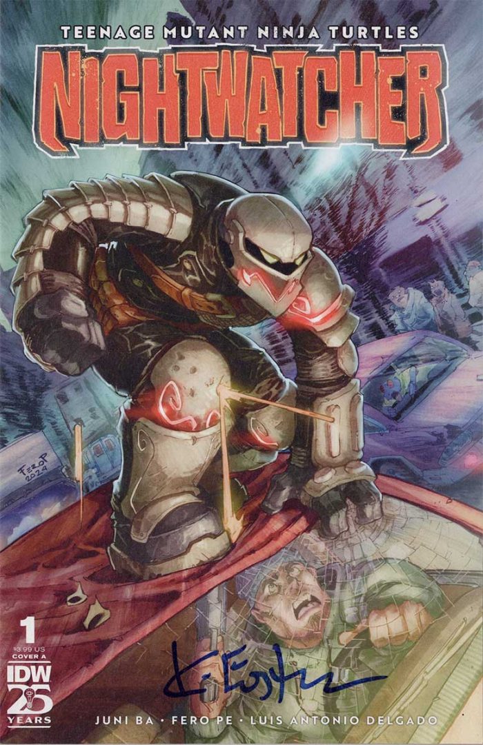 TMNT Nightwatcher #1 Cover A Signed by Kevin Eastman