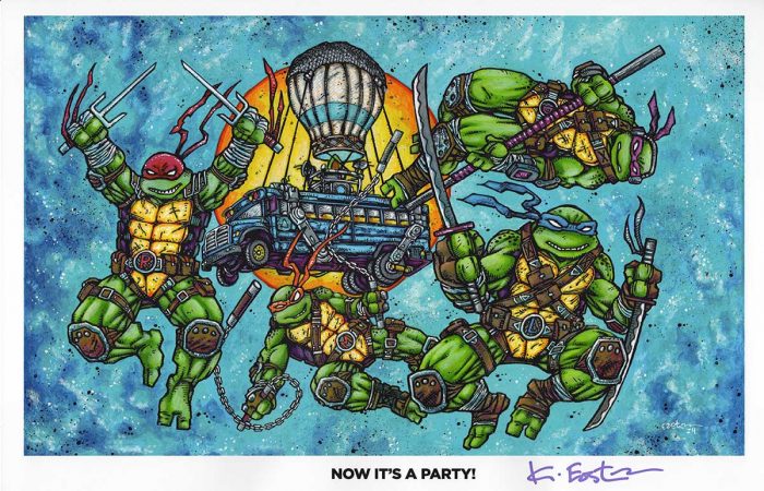 Now It’s A Party! Signed Print